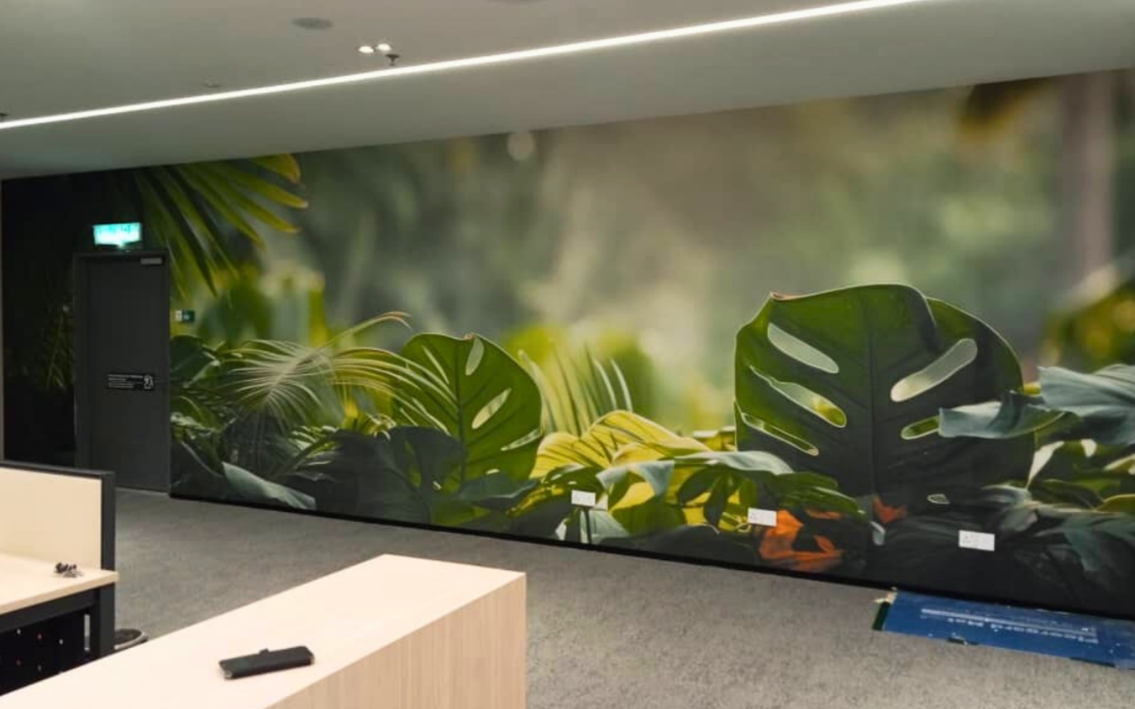 Carpet and wallpaper project archive by Green House Curtains