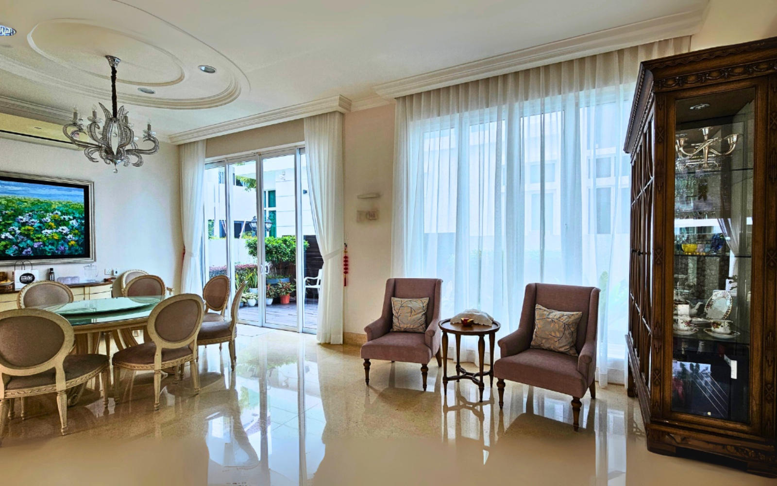 Interior furnishing project by Green House Curtains
