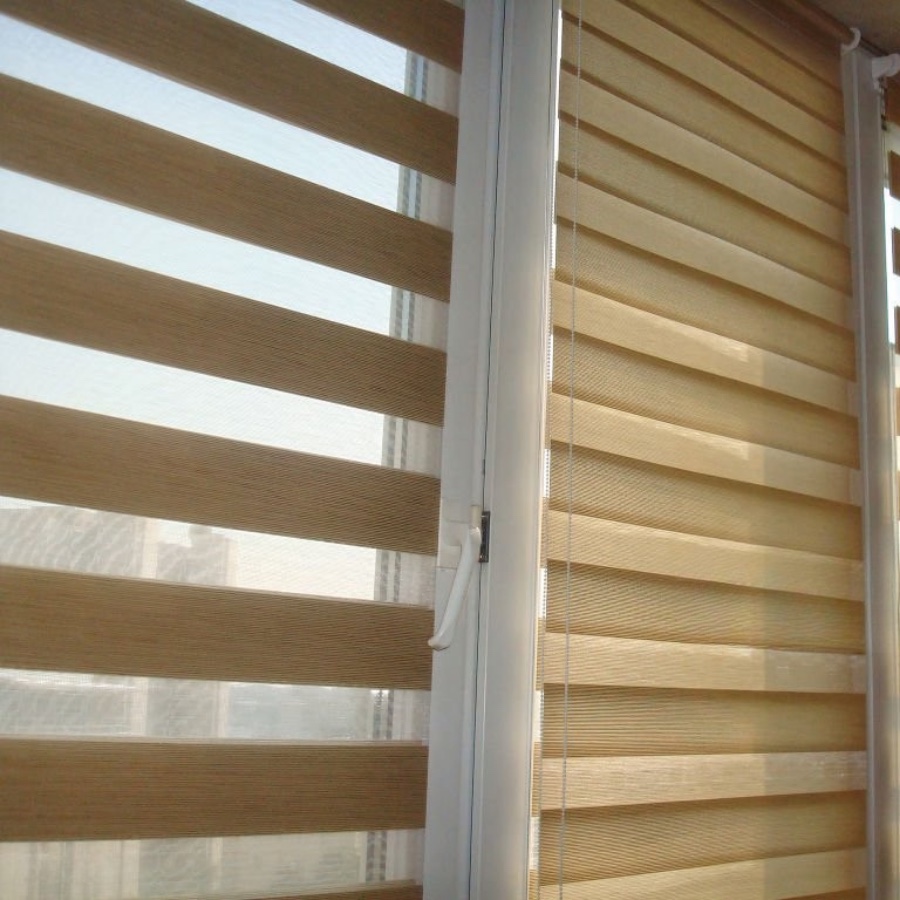 Zebra blinds available from Green House Curtains