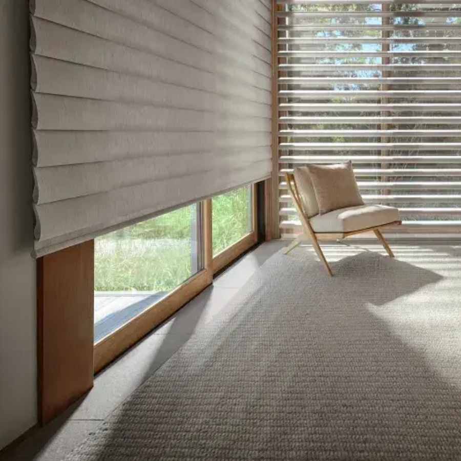 Other custom blinds available from Green House Curtains