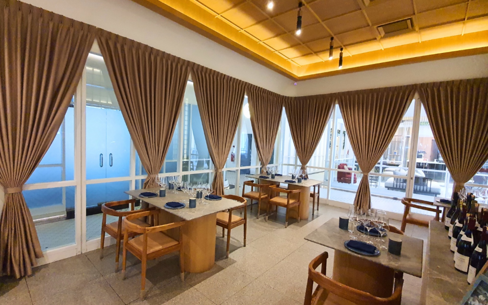 Interior furnishing project by Green House Curtains