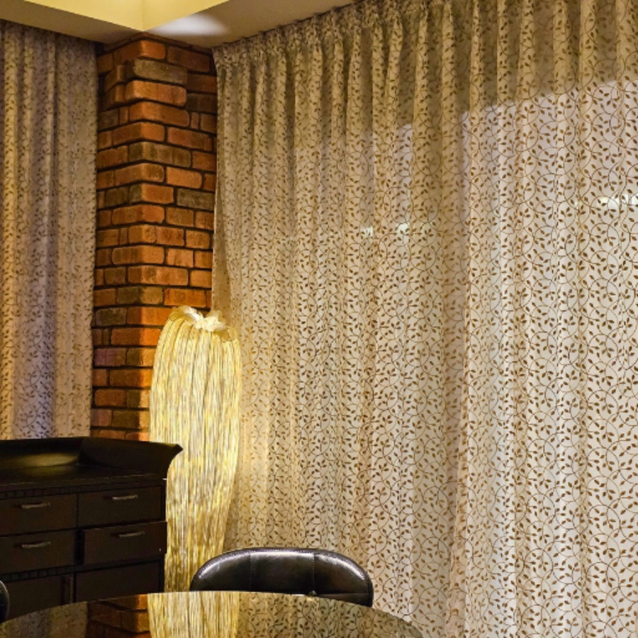 Sheer curtains available from Green House Curtains