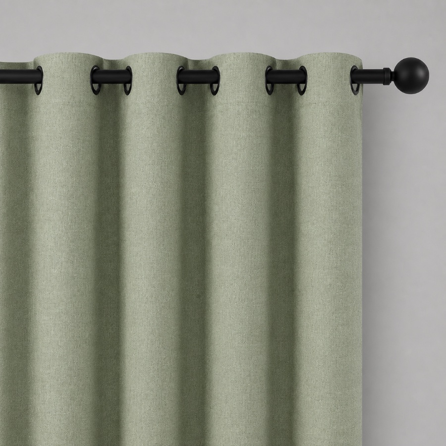 Grommet curtains available from Green House Curtains