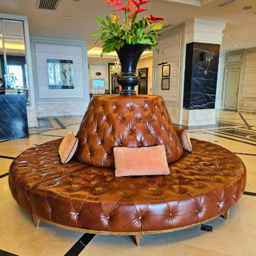 Hotel public area upholstery project capability
