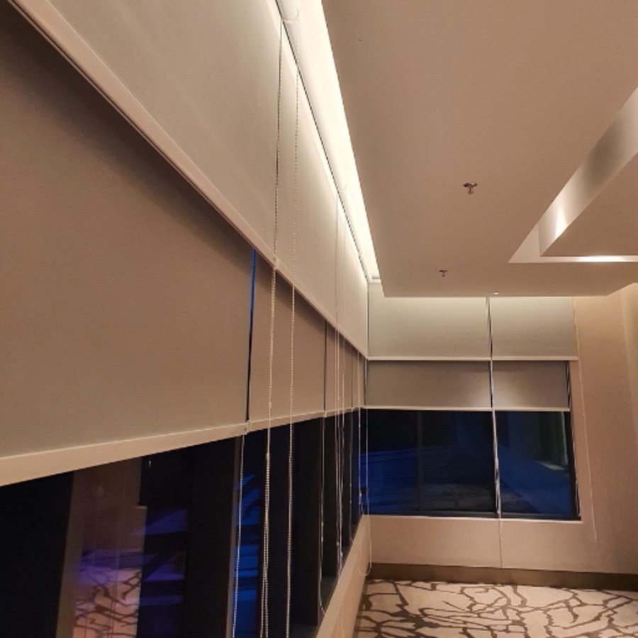 Hotel blinds and shading project capability