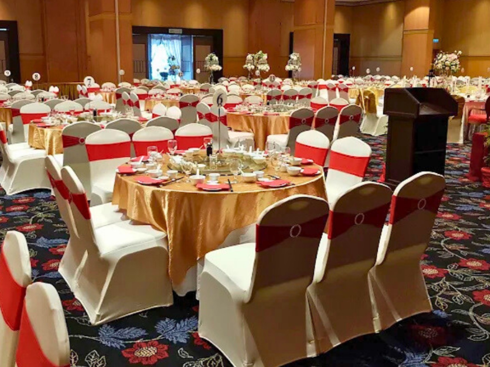 Banquet linen project by Green House Curtains 7