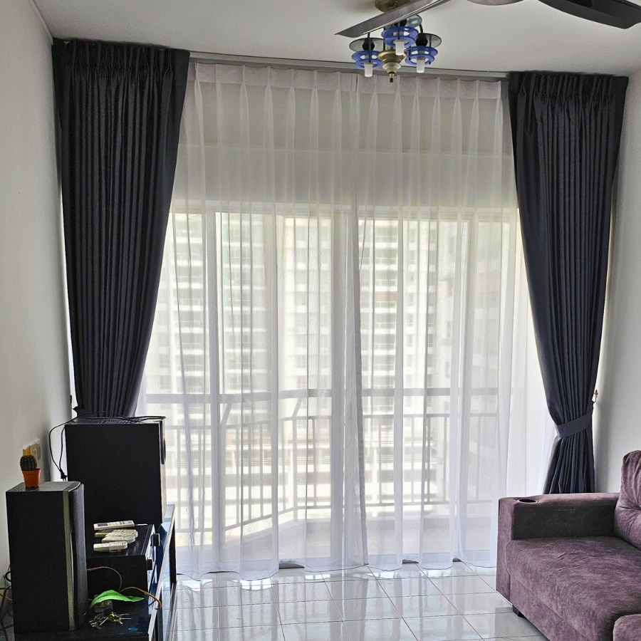 Custom curtain project by Green House Curtains 5