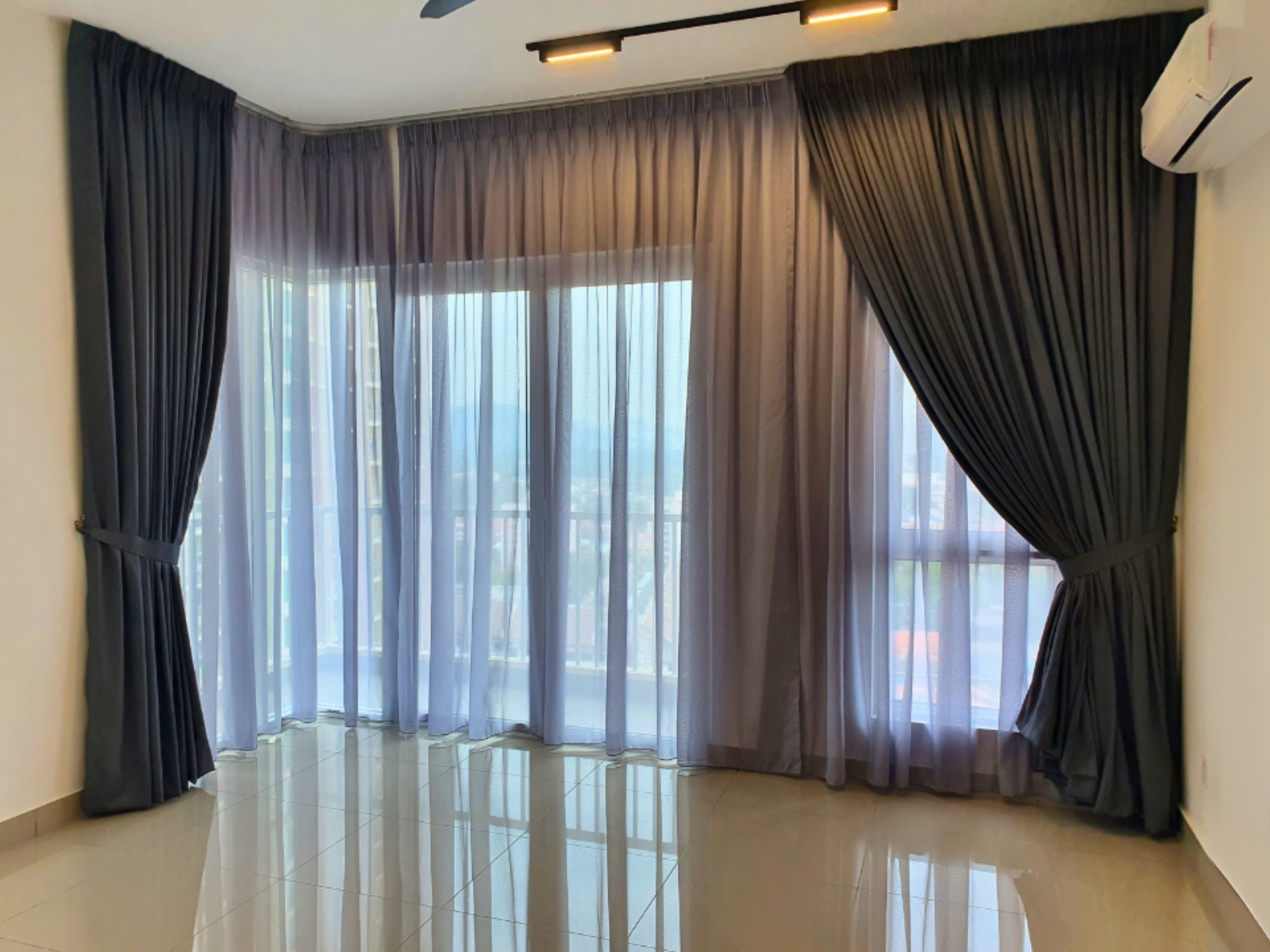 Custom curtain project by Green House Curtains 23