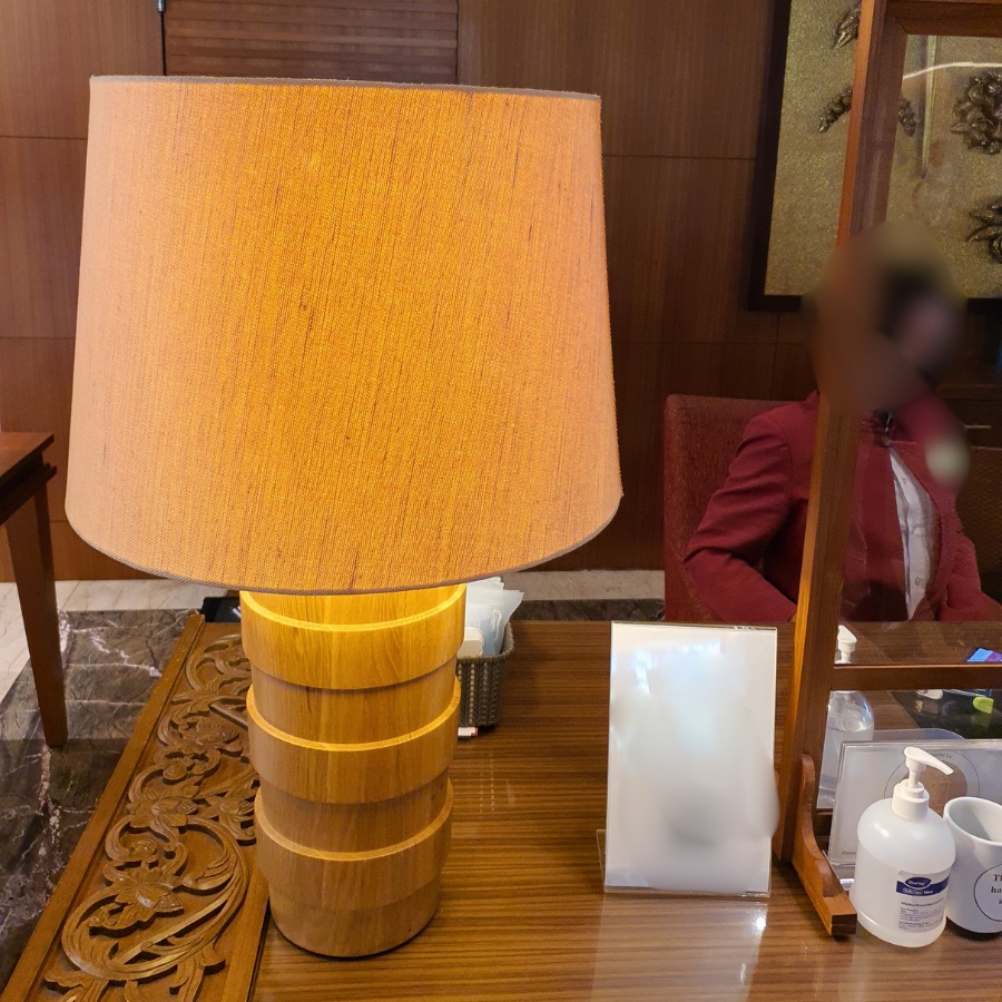Custom lampshade project by Green House Curtains 1
