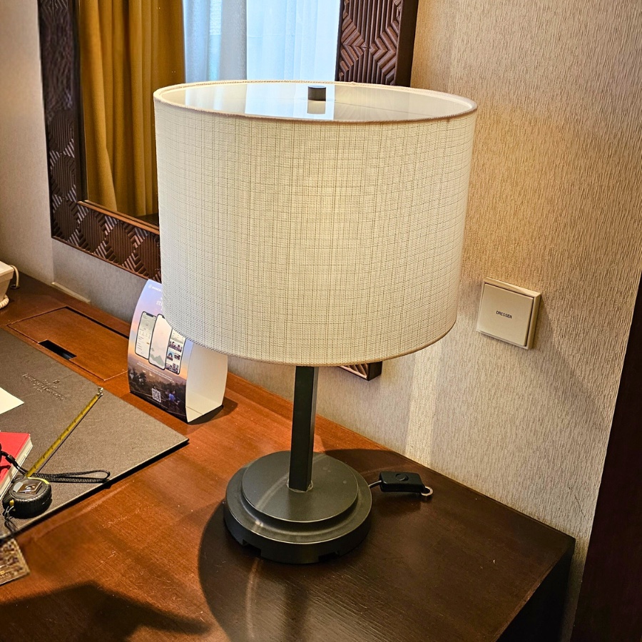 Custom lampshade project by Green House Curtains 3